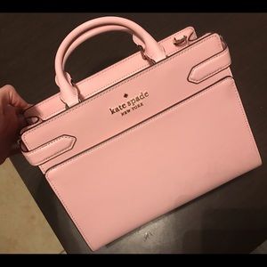 Kate Spade Staci Medium Satchel (Pink)